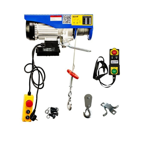 Wyciągarka warsztatowa Husar Winch BST P 500/990 z pilotem bezprzewodowym