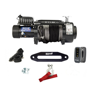 Wyciągarka elektryczna Husar Winch BST S 18000 24V z liną syntetyczną