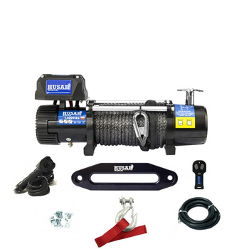 Wyciągarka elektryczna Husar Winch BST 13000 24V z liną syntetyczną