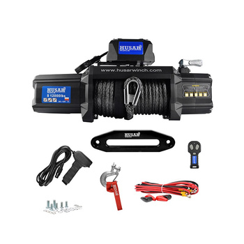 Wyciągarka elektryczna Husar Winch BST S 12000 12V z liną syntetyczną